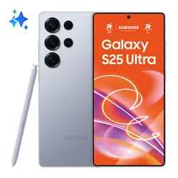 Samsung Galaxy S25 Ultra 17,5 cm (6.9") Double SIM Android 15 5G USB Type-C 12 Go 512 Go 5000 mAh Bleu, Argent, Titane