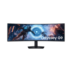 Samsung G91F écran plat de PC 124,5 cm (49") 5120 x 1440 pixels Dual QHD LCD Noir
