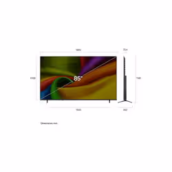 LG NANO 4K UHD AI 85 SMART TV FHD 2,16 m (85") 4K Ultra HD Wifi Noir - Vue supplémentaire 4