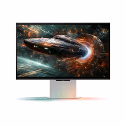 Samsung G90XF écran plat de PC 68,6 cm (27") 3840 x 2160 pixels 4K Ultra HD LCD Argent - Vue supplémentaire 2