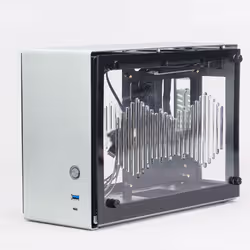 Zalman M2 Mini-Silver Mini Tower Argent - Vue supplémentaire 6