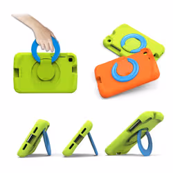 Samsung GP-FPT295 Housse 8" EVA (Acétate de vinyle d'éthylène), Polycarbonate Orange - Vue supplémentaire 4