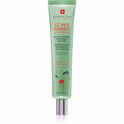 Éliminez toutes les rougeurs de votre visage tout en améliorant la qualité et l’aspect de votre peau en une seule étape. La CC crème anti-rougeurs SPF 25 Erborian CC Red Correct est une excellente association d’un soin cosmétique et d’un maquillage. Elle s’adapte parfaitement à la teinte de votre visage