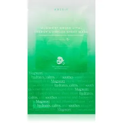 AXIS-Y Mugwort Green Vital Energy Complex Sheet Mask 27 ml