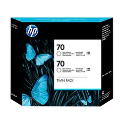 HP 70 2-pack 130-ml Gloss Enhancer DesignJet Ink Cartridges cartouche d'encre 2 pièce(s) Original Amplificateur de brillance