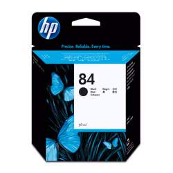 HP 84 69-ml Black DesignJet Ink Cartridge cartouche d'encre Original Noir (C5016A) - Vue supplémentaire 2