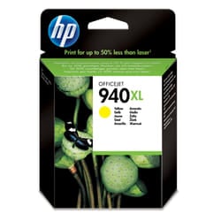 HP 940XL High Yield Yellow Original Ink Cartridge cartouche d'encreRendement élevé (XL) Jaune