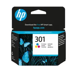 HP 301 Tri-color Original Ink Cartridge cartouche d'encre 1 pièce(s) Rendement standard Cyan, Magenta, Jaune