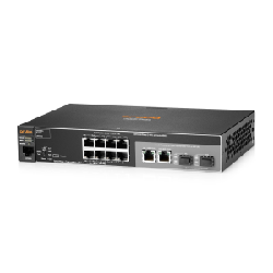 Hewlett Packard Enterprise Aruba 2530 8G Géré L2 Gigabit Ethernet (10/100/1000) 1U Gris (J9777A)