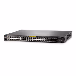 Hewlett Packard Enterprise Aruba 2530 48 PoE+ Géré L2 Fast Ethernet (10/100) Connexion Ethernet, supportant l'alimentation via ce port (PoE) 1U (J9778A) - Vue supplémentaire 2