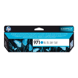 HP 971 cartouche d'encre cyan authentique (CN622AE)
