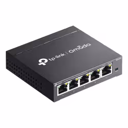 TP-Link Omada ES205G commutateur réseau Géré Gigabit Ethernet (10/100/1000) Noir - Vue supplémentaire 4