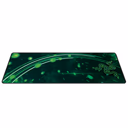 Razer RZ02-01910400-R3M1 tapis de souris Tapis de souris de jeu Noir, Vert - Vue supplémentaire 3