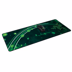 Razer RZ02-01910400-R3M1 tapis de souris Tapis de souris de jeu Noir, Vert - Vue supplémentaire 4