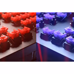 Razer Huntsman V2 clavier USB ĄŽERTY Français Noir - Vue supplémentaire 6