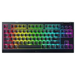 Razer BlackWidow V4 Tenkeyless HyperSpeed clavier Gaming USB + RF Wireless + Bluetooth AZERTY Français Noir