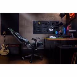 Razer Enki Siège de jeu sur PC Chaise avec assise rembourrée Noir - Vue supplémentaire 7