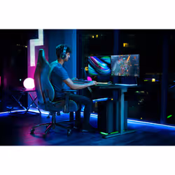 Razer Iskur XL Siège de jeu sur PC Noir, Vert - Vue supplémentaire 3