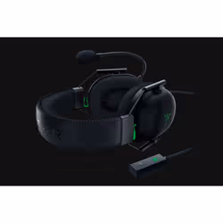 Razer Blackshark V2 Casque Avec fil Arceau Jouer Noir, Vert - Vue supplémentaire 4