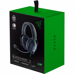 Razer Blackshark V2 X Casque Avec fil Arceau Jouer Noir, Vert - Vue supplémentaire 7