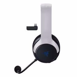Razer Kaira HyperSpeed Casque Sans fil Arceau Jouer USB Type-C Bluetooth Blanc, Noir - Vue supplémentaire 4