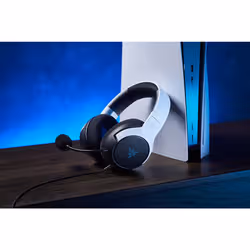 Razer Kaira X Casque Avec fil Arceau Jouer Noir, Blanc - Vue supplémentaire 5