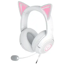 Razer Kraken Kitty V2 Casque Avec fil Arceau Jouer USB Type-A Blanc