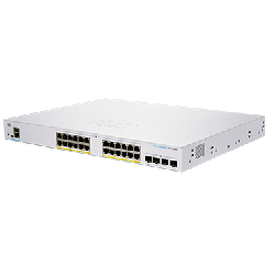 Cisco CBS350-24P-4G-EU Managed 24-port GE, PoE+ 195W, 4x1G SFP (CBS350-24P-4G-EU)