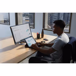 Microsoft Surface Pro 7 256 Go 31,2 cm (12.3") 10e génération de processeurs 8 Go Windows 10 Pro Noir (PVR-00018) - Vue supplémentaire 10