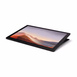 Microsoft Surface Pro 7 256 Go 31,2 cm (12.3") 10e génération de processeurs 8 Go Windows 10 Pro Noir (PVR-00018) - Vue supplémentaire 2