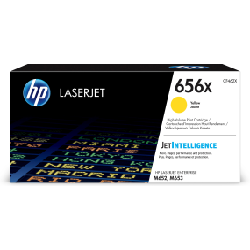 HP 656X toner LaserJet jaune grande capacité conçu par (CF462X)