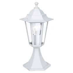 EGLO LATERNA 5 Piedestal extérieur/Lampadaire E27 Blanc