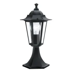 EGLO LATERNA 4 Piedestal extérieur/Lampadaire E27 Noir