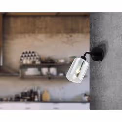EGLO Forestburg Noir, Transparent Adapté à une utilisation à l'intérieur E27 40 W - Vue supplémentaire 2
