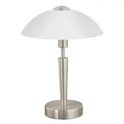 EGLO SOLO 1 lampe de table E14 60 W Nickel