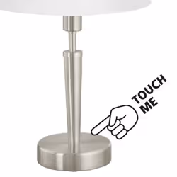 EGLO SOLO 1 lampe de table E14 60 W Nickel - Vue supplémentaire 2