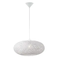 EGLO Campilo éclairage en suspension Support flexible E27 Blanc