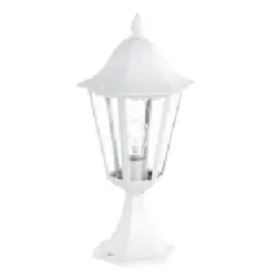 EGLO NAVEDO Piedestal extérieur/Lampadaire E27 Blanc