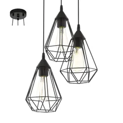 EGLO TARBES éclairage de plafond Noir E27