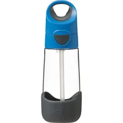 B.Box Bottle with Straw Blue Gray 450 ml
