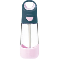 B.box Bottle with Straw Indigo Pink 450 ml
