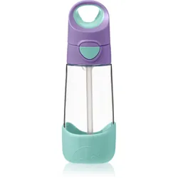 B.Box Bottle with Straw Lilac Pop 450 ml