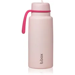 B.box Insulated Flip Top Bottle Pink Paradise 1000 ml