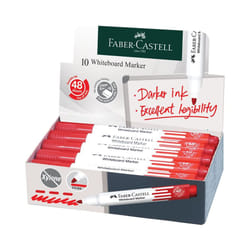 Faber-Castell 254021 marqueur 1 pièce(s) Rouge