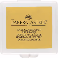 Faber-Castell 127321 gomme à effacer Bleu, Rouge, Jaune 3 pièce(s) - Vue supplémentaire 2