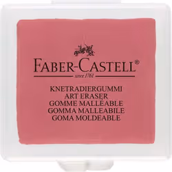 Faber-Castell 127321 gomme à effacer Bleu, Rouge, Jaune 3 pièce(s) - Vue supplémentaire 4