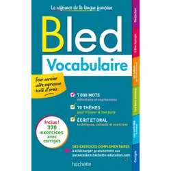 ISBN Bled Vocabulaire