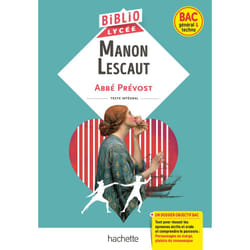BiblioLycée - Manon Lescaut, Abbé Prévost (BAC 1res générale et Technologiques) - BAC 2024