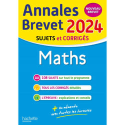 Annales BREVET 2024 - Maths