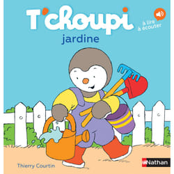 T'choupi jardine : Le livre de Thierry Courtin